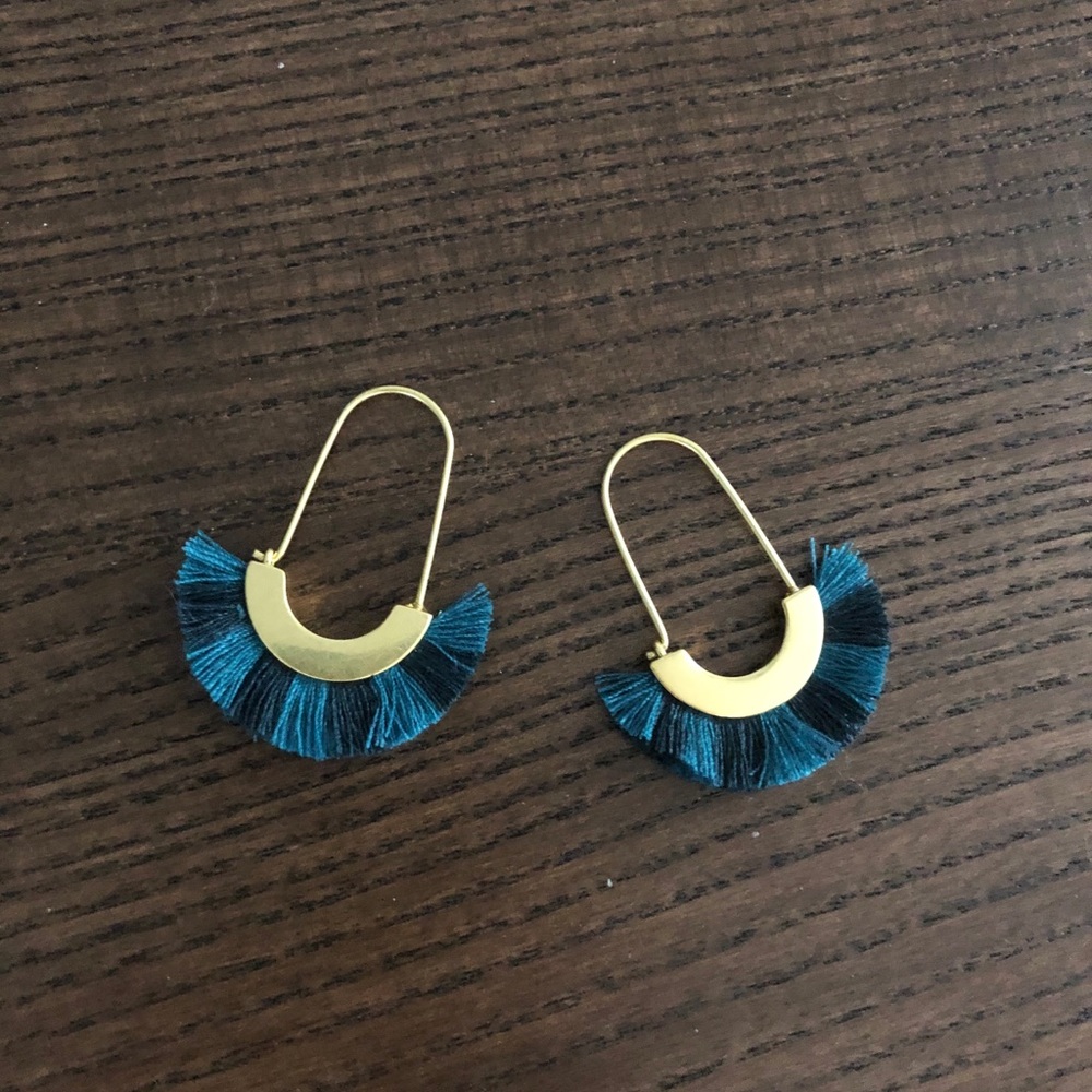 Madewell NWOT fringe earrings